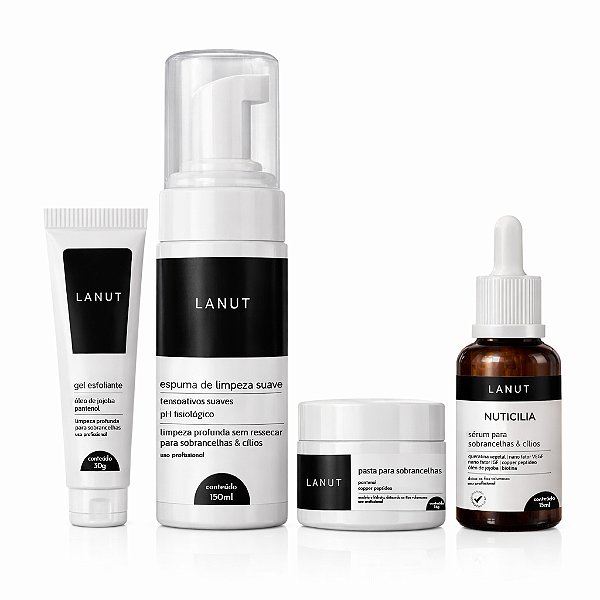 Kit Profissional - Cílios e Sobrancelhas