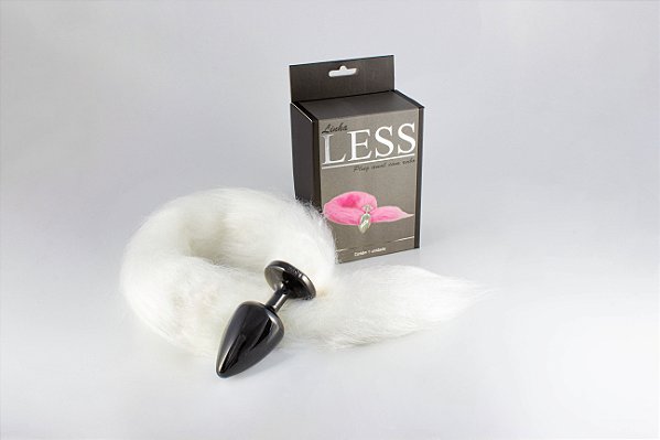 Plug LESS M Preto com Rabo