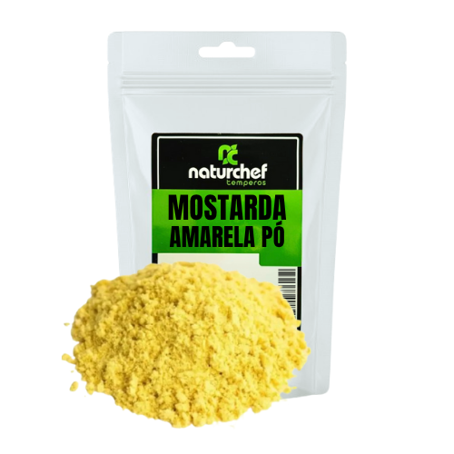 Mostarda Amarela Em Pó