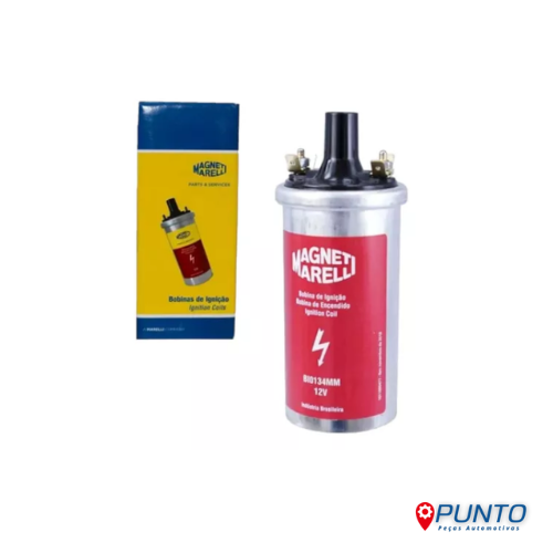 Bobina de Ignicao Fusca 1971 C/Pino Magneti Marelli BI0134MM