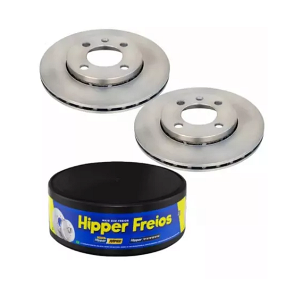 Disco de Freio Ventilado S/Cubo Gol Saveiro G6 Par HF87B