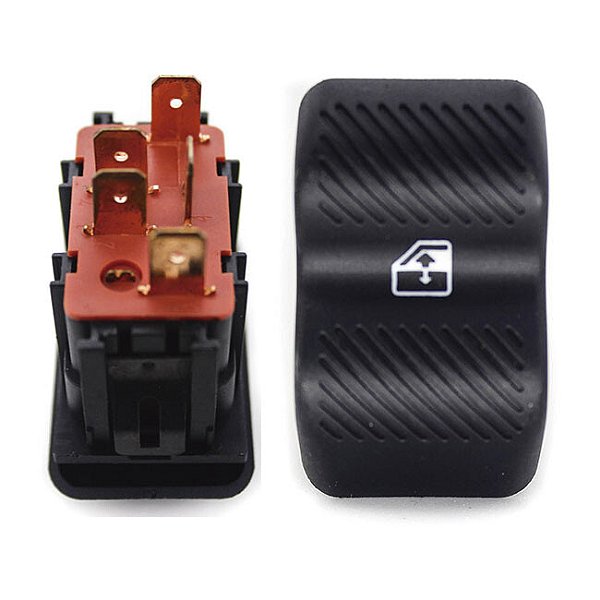 BOTAO VIDRO ELETRICO VW GOL 97/(SIMPLES) (K3109065) (VW1001)(VW0606)