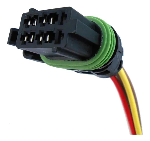 CHICOTE CONECTOR BOMBA COMBUSTIVEL RENAULT/PEUGEOT 6 VIAS (CHW06001) (1 TC1233 NO LUGAR)