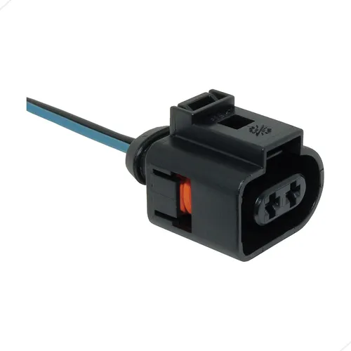 CHICOTE CONECTOR FAROL MILHA/PISCA DIANT./VIDR.ELETR GOL/G3/G4 FOX/POLO/GOLF 2 VIAS