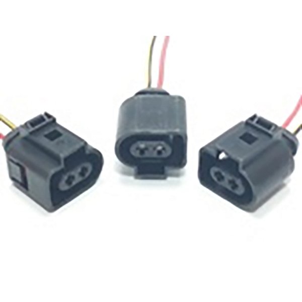 CHICOTE CONECTOR FAROL MILHA/PISCA DIANT./VIDR.ELETR GOL/G3/G4 FOX/POLO/GOLF 2 VIAS (TC1120) UND
