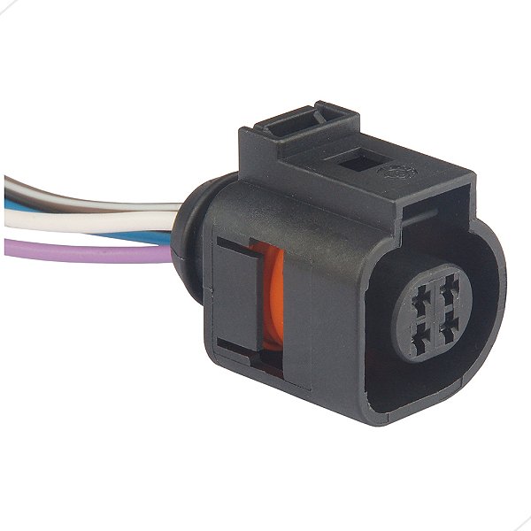 CHICOTE CONECTOR FOX/GOL (SENS.TEMP.) 4 VIAS (USAR NO MTE4014)