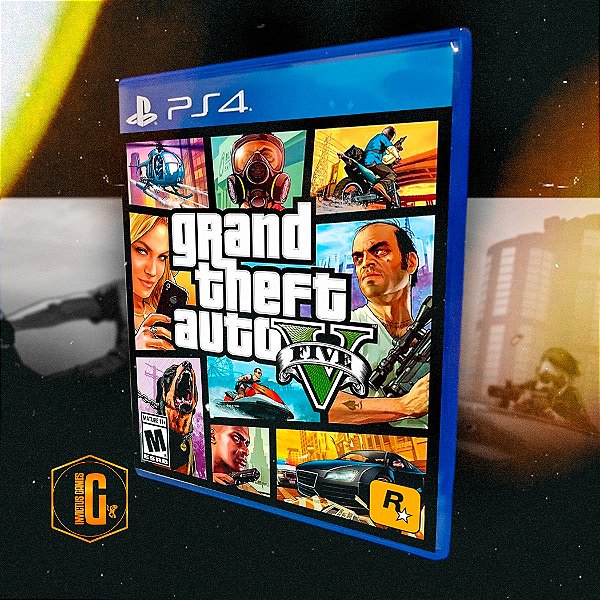 GTA V PS4 Mídia Digital