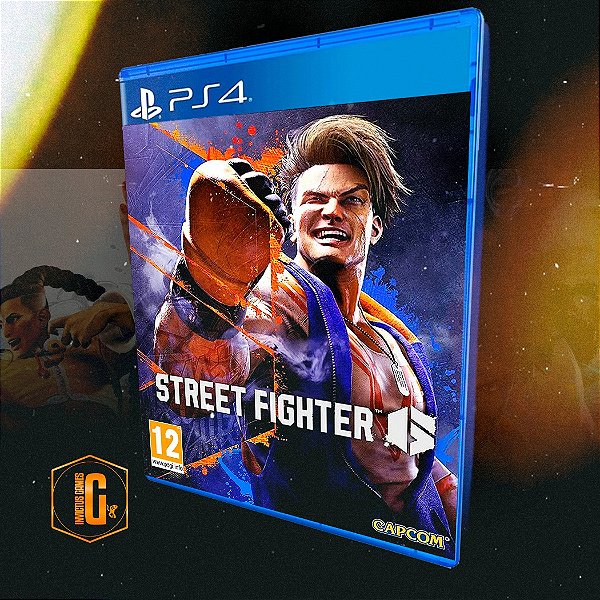 Street Fighter 6 para ps4 - mídia digital