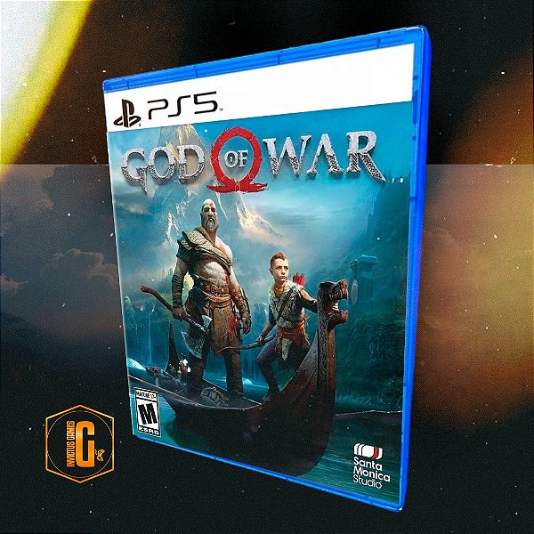 God of War para ps5 - mídia digital