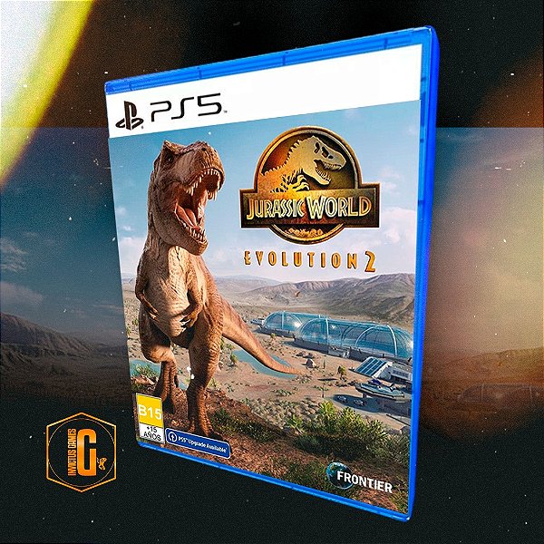 Jurassic World Evolution 2 para ps5 - mídia digital