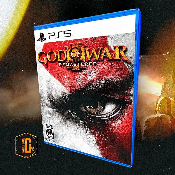 God of War III Remastered para ps5 - mídia digital