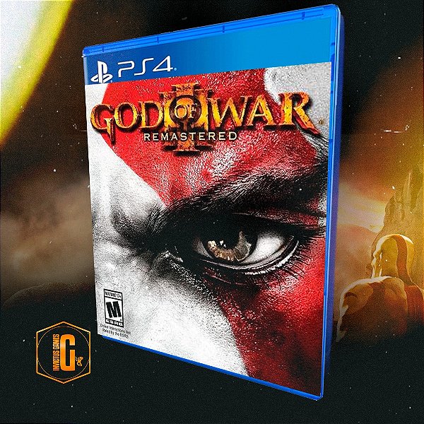God of War III Remastered para ps4 - mídia digital