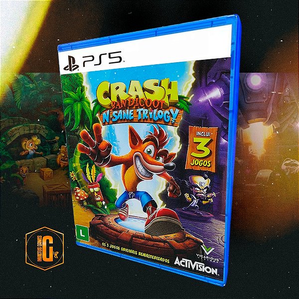 Crash Bandicoot N.Sane Trilogy PARA PS5 - MÍDIA DIGITAL