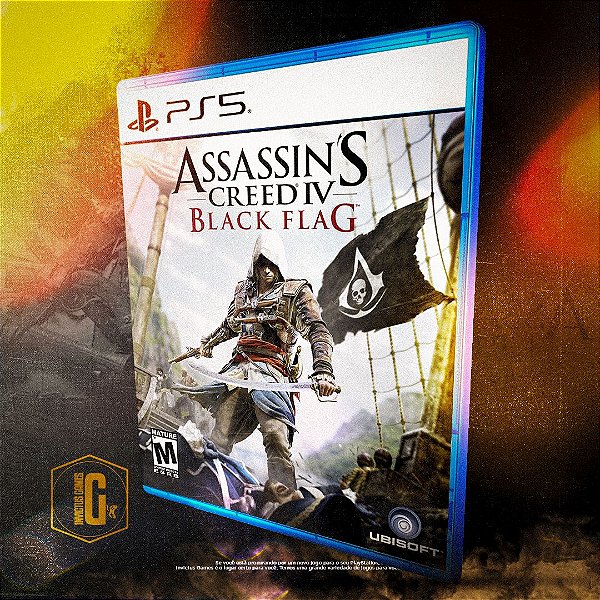 Assassin’s Creed® IV Black Flag™ PARA PS5 - MÍDIA DIGITAL