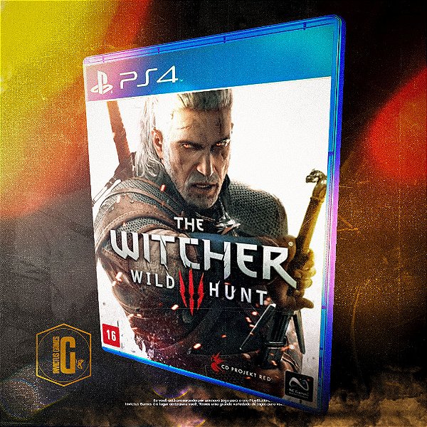 The Witcher 3: Wild Hunt mídia digital para ps4