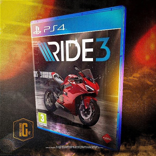 RIDE 3 MÍDIA DIGITAL PARA PS4