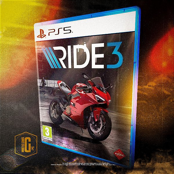 RIDE 3 MÍDIA DIGITAL PARA PS5