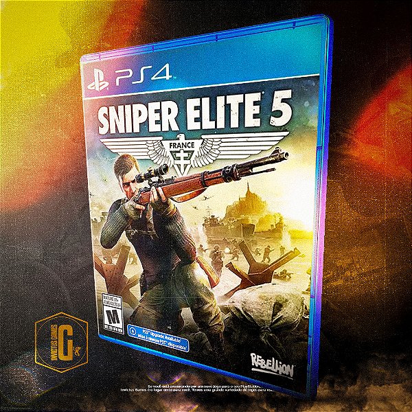 SNIPER ELITE 5 MÍDIA DIGITAL PARA PS4