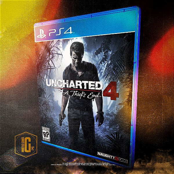 UNCHARTED 4 A THIEF'S END MÍDIA DIGITAL PARA PS4