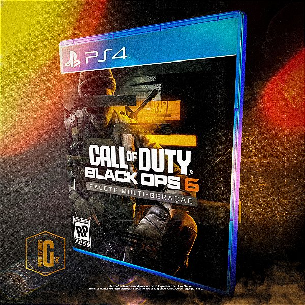 CALL OF DUTY: BLACK OPS 6 - PACOTE MULTIGERAÇÃO PARA PS4