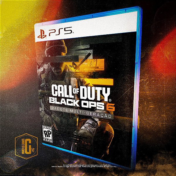 CALL OF DUTY: BLACK OPS 6 - PACOTE MULTIGERAÇÃO PARA PS5