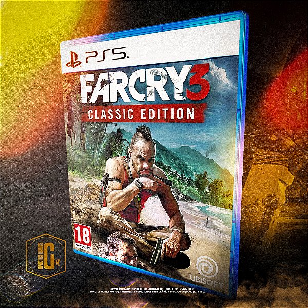 FAR CRY 3 CLASSIC EDITION PARA PS5 MÍDIA DIGITAL
