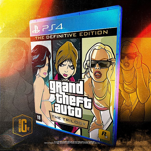 GTA TRILOGY  - The Definitive Edition PARA PS4 MÍDIA DIGITAL