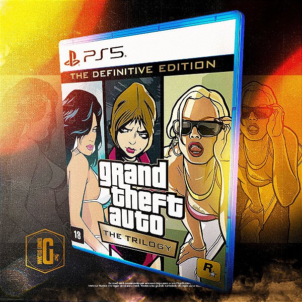 GTA TRILOGY  - The Definitive Edition PARA PS5 MÍDIA DIGITAL