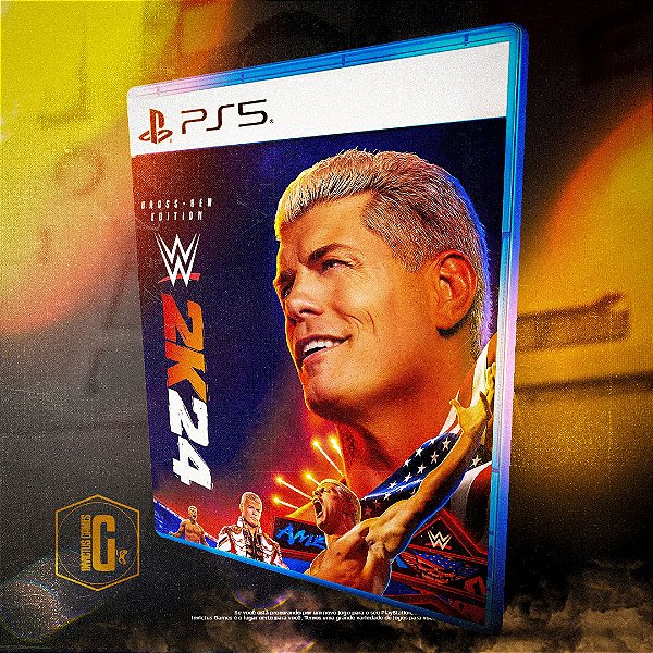 WWE 2K24 MÍDIA Digital EDIÇÃO Cross-Gen Para PS5
