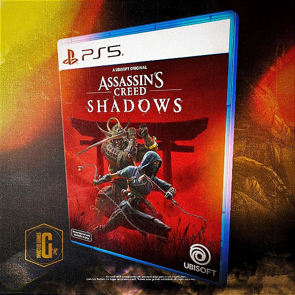 ASSASSIN'S CREED SHADOWS MIDIA DIGITAL PARA PS5