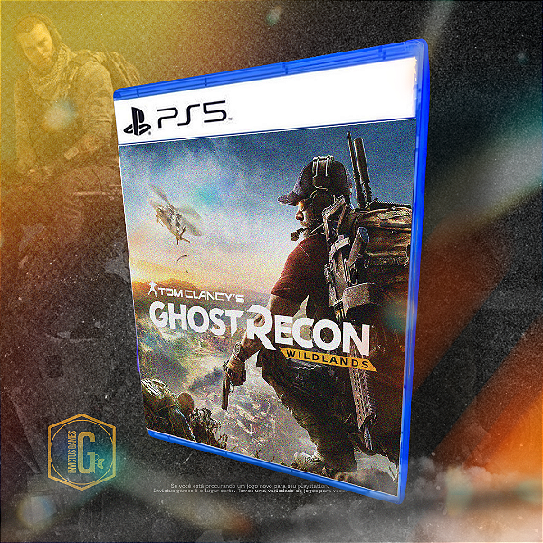 TOM CLANCY'S GHOST RECON WILDLANDS MIDIA DIGITAL PARA PS5