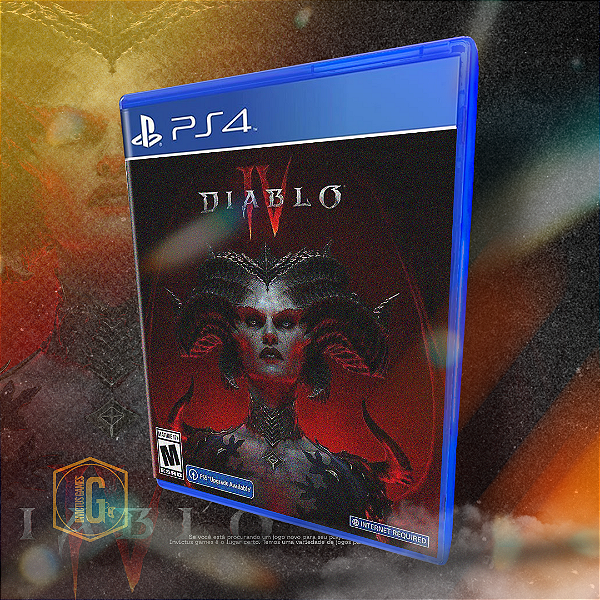 DIABLO IV MIDIA DIGITAL PARA PS4