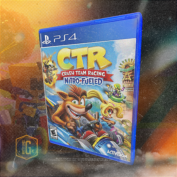CRASH TEAM RACING NITRO-FUELED MIDIA DIGITAL PARA PS4