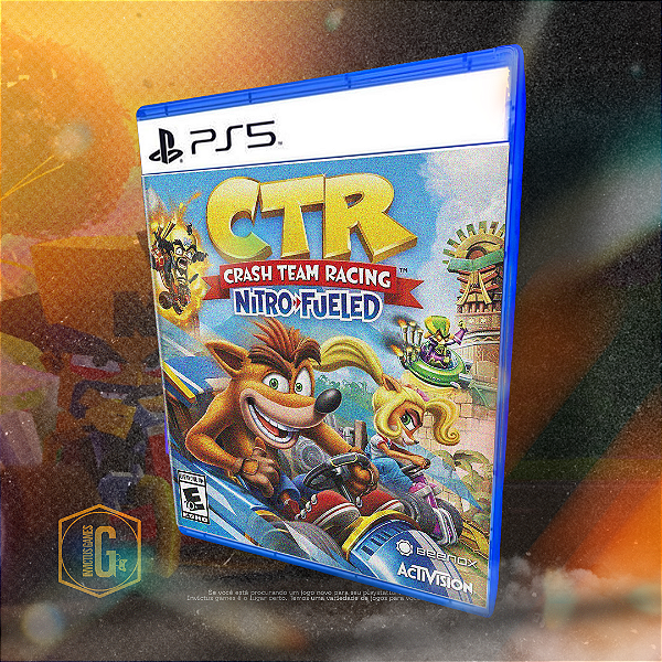 CRASH TEAM RACING NITRO-FUELED MIDIA DIGITAL PARA PS5