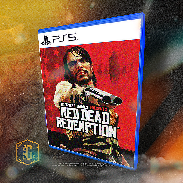 RED DEAD REDEMPTION PARA PS5 - MIDIA DIGITAL