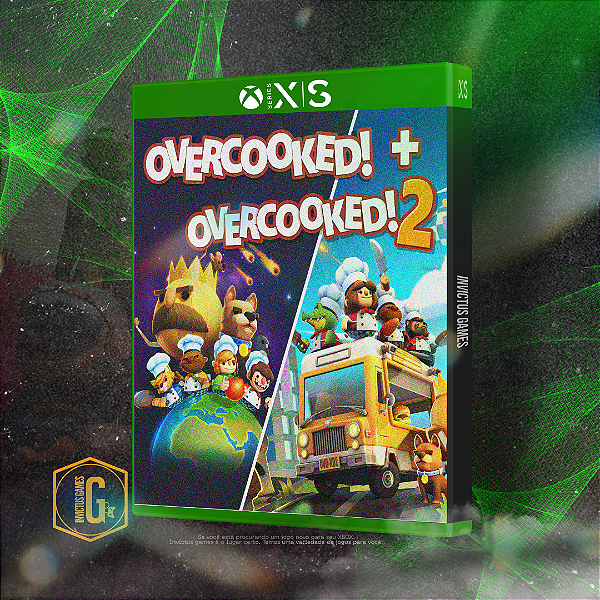 OVERCOOKED! + OVERCOOKED! 2  PARA Xbox Series X/S MÍDIA DIGITAL