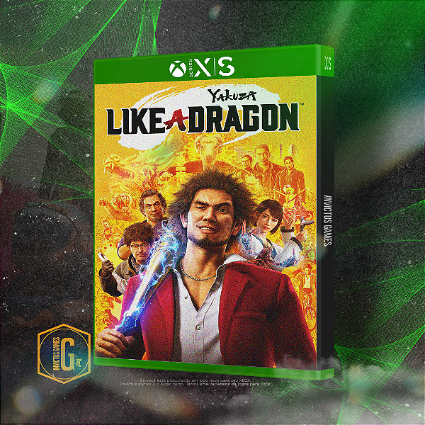 YAKUZA: LIKE A DRAGON  PARA Xbox Series X/S MÍDIA DIGITAL