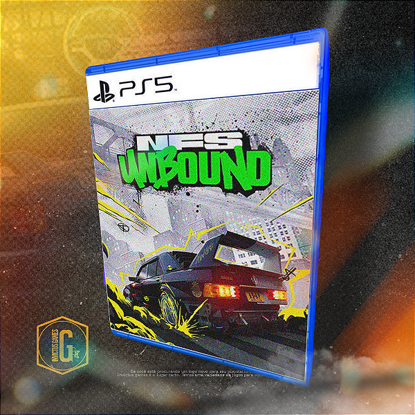 NEED FOR SPEED UNBOUND MIDIA DIGITAL PARA PS5