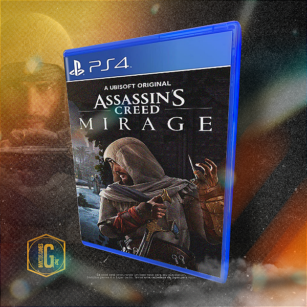ASSASSIN'S CREED MIRAGE MIDIA DIGITAL PARA PS4