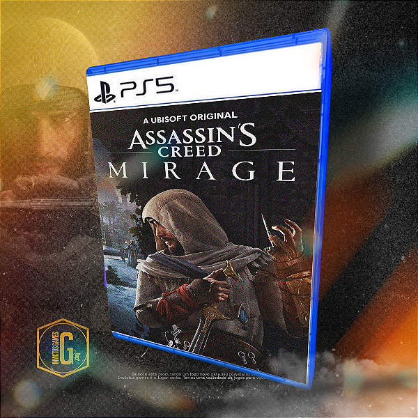 ASSASSIN'S CREED MIRAGE MIDIA DIGITAL PARA PS5