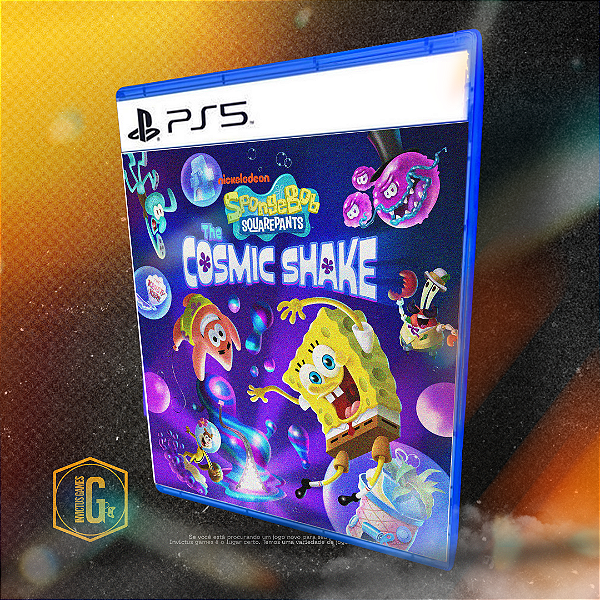 Bob Esponja: The Cosmic Shake MIDIA DIGITAL PARA PS5