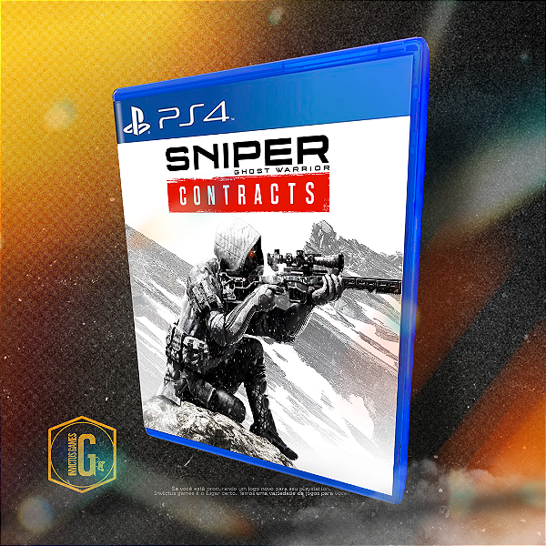 SNIPER GHOST WARRIOR CONTRACTS MIDIA DIGITAL PARA PS4