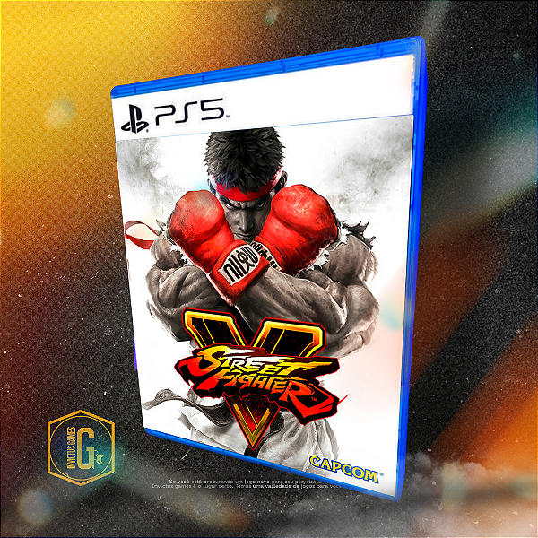 STREET FIGHTER V MIDIA DIGITAL PARA PS5