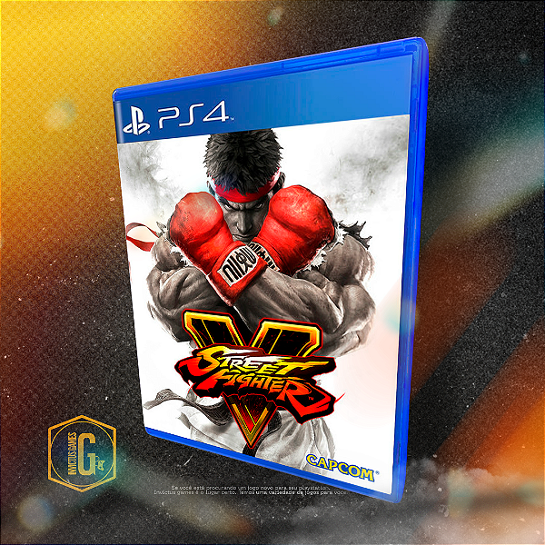 STREET FIGHTER V MIDIA DIGITAL PARA PS4