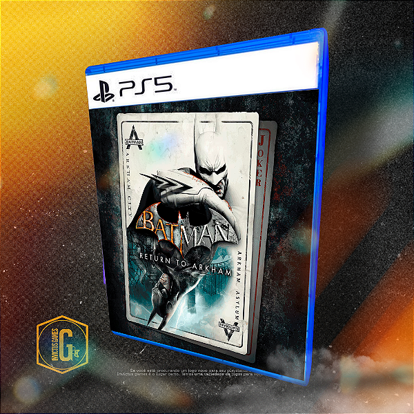 BATMAN: RETUM TO ARKHAN MIDIA DIGITAL PARA PS5