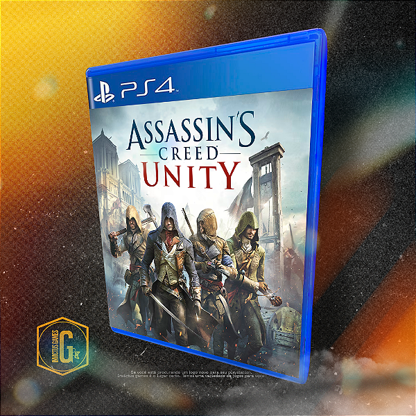 ASSASSIN` CREED UNITY MIDIA DIGITAL PARA PS4