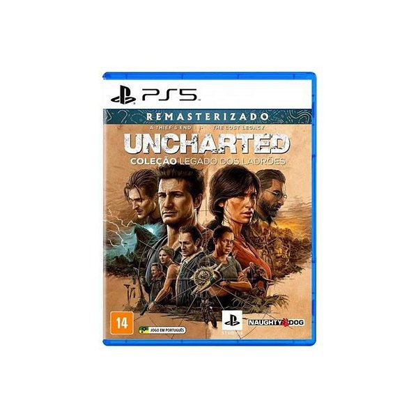 Uncharted Coleção Legado Dos Ladrões PS5 Nacional
