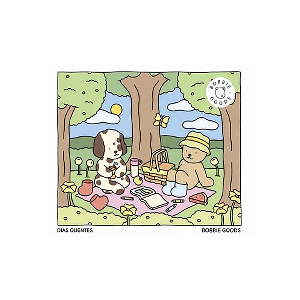 Livro de Colorir Oficial Bobbie Goods Dias Quentes