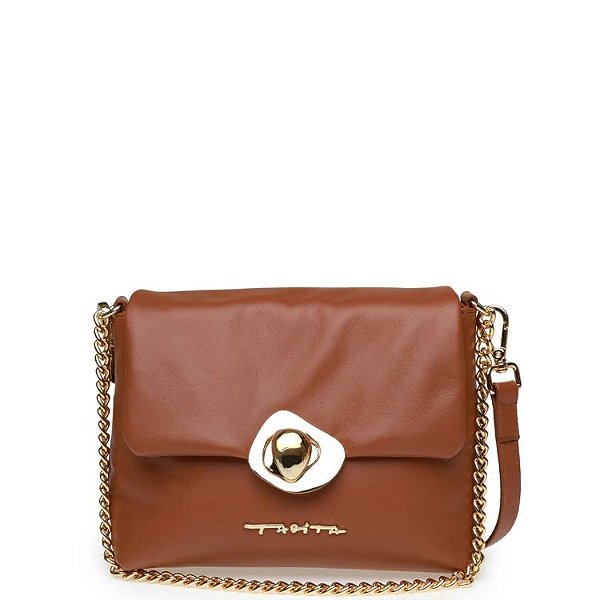 Tabita Bolsa Pelica Martelada Ambar