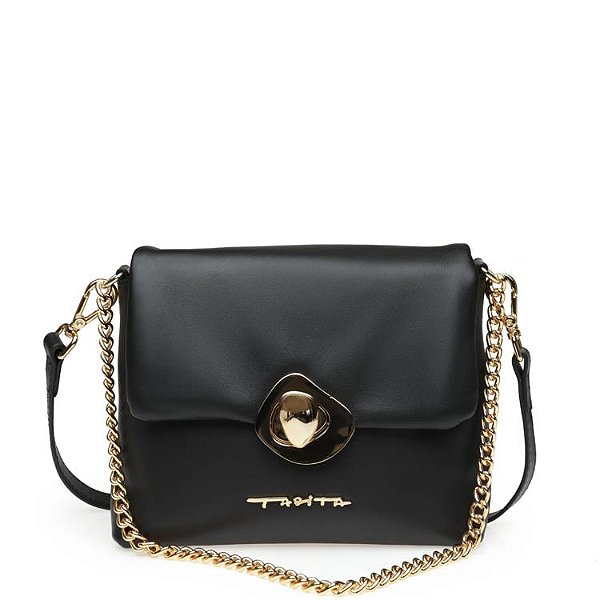 Tabita Bolsa Pelica Martelada Preto